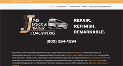 Desktop Screenshot of jimstruckandtrailercoachwerks.com